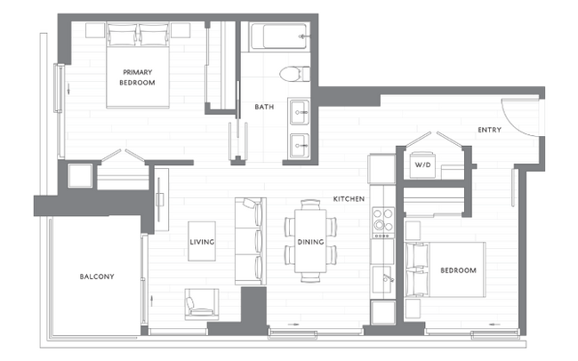 Unit S-1708 S-1708 floor plan